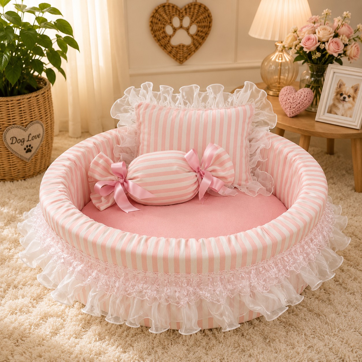 Cuccia di Lusso Sweet Elegance in Cotone